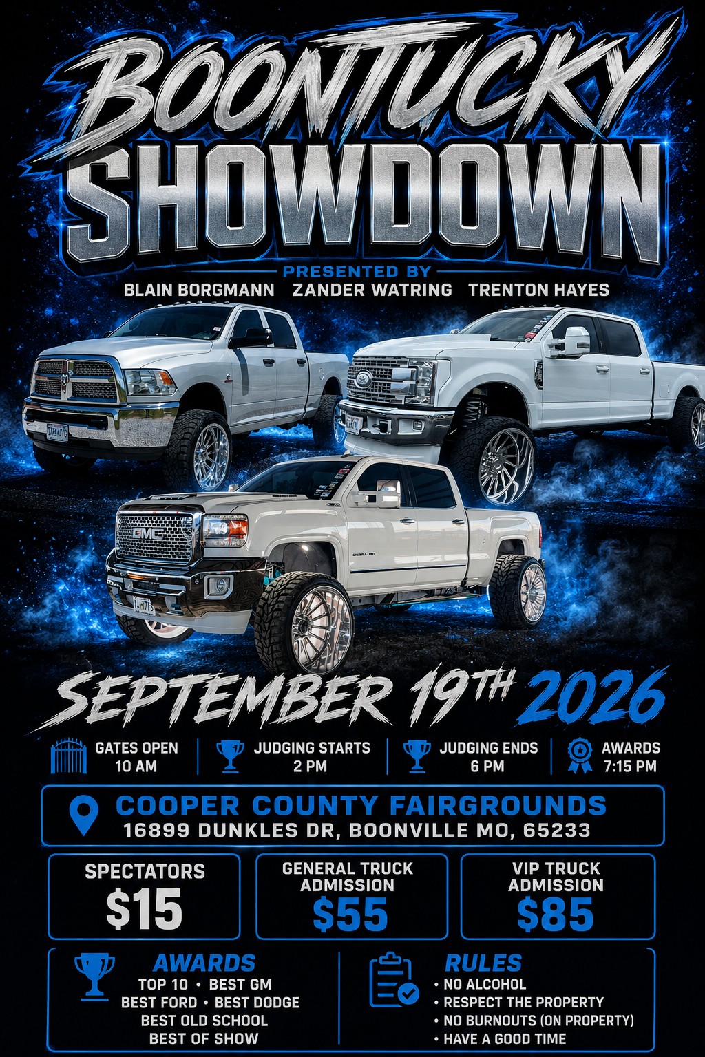 General Truck Admission